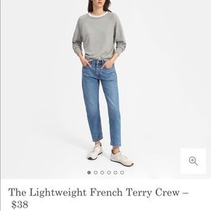 Lightweight French Terry Crew